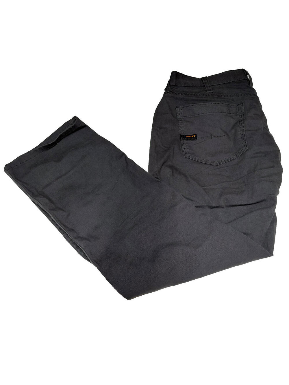 Ariat Rebar M4 Relaxed Straight Work Pants Mens 33/30 Gray Durable Utility